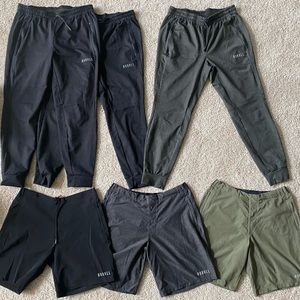 Mens NoBull shorts and Joggers